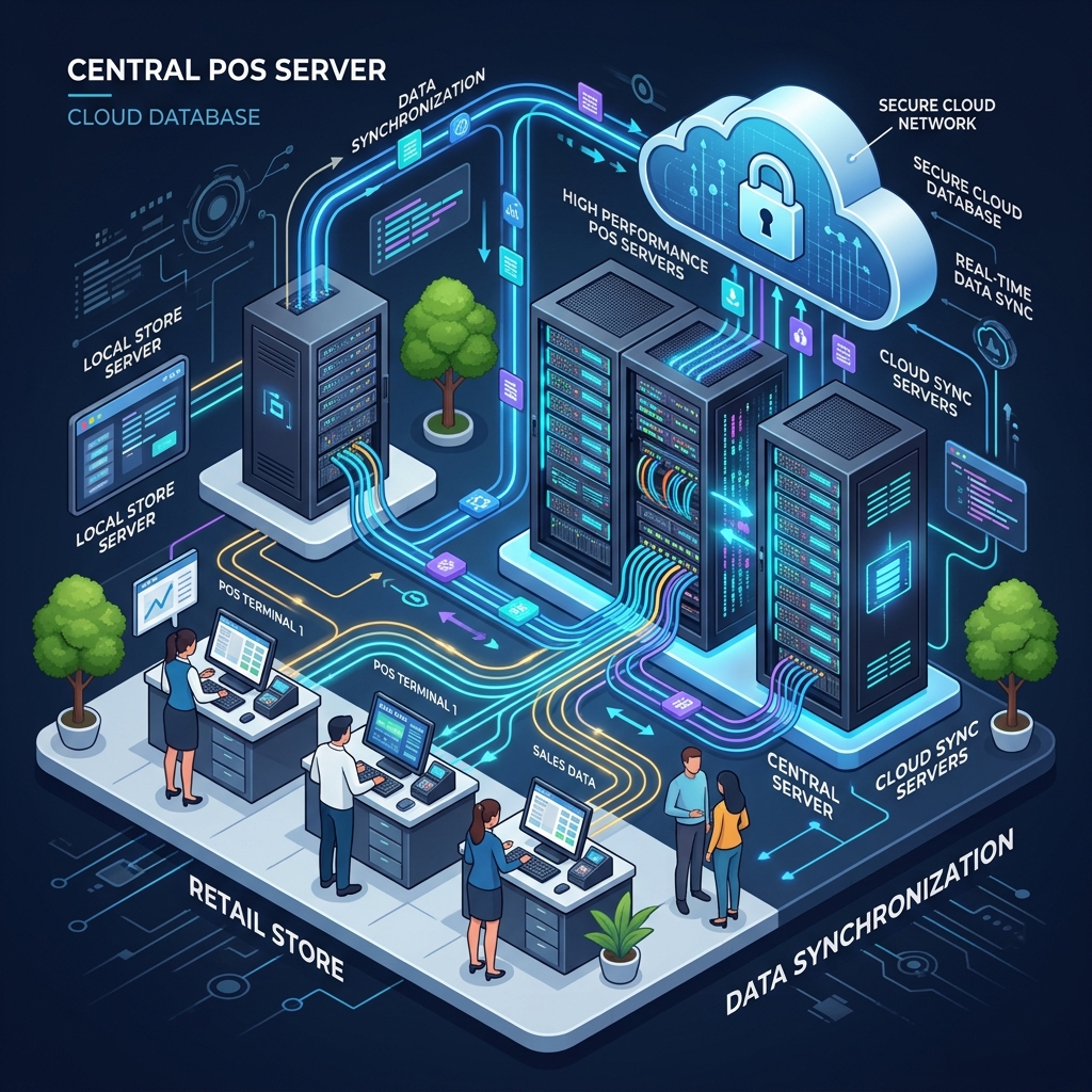 Central POS Server Backend System Demo
